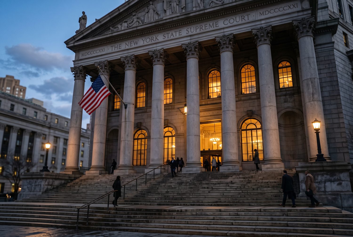 New York courthouse